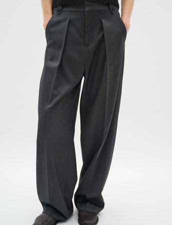 InWear Brunildaiw Wide Pant - Grey - 44