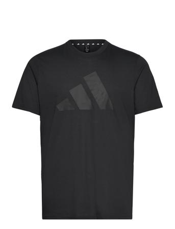Adidas Train Essentials Feelready Logo Training T-Shirt Black Adidas Performance