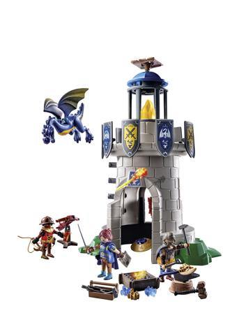 Playmobil Novelmore Riddertårn Med Smed Og Drage - 71483 Toys Playmobil Toys Playmobil Novelmore Multi/patterned PLAYMOBIL