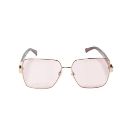Marc Jacobs Pre-owned, Pre-owned Plastic sungles Bruin, Dames, Maat:ONE Size,metallic