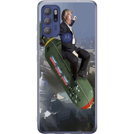 Kompatibelt Mobilskal till Motorola Moto G60S Trump på bomb