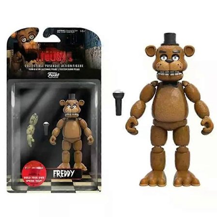 Five Nights at Freddy's Toimintahahmosetti – 5 mallivaihtoehtoa (Freddy, Chica, Foxy jne.)