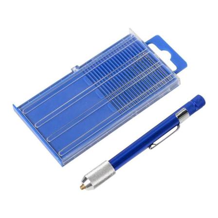 20st Set Liten Handborrtråd I Aluminium 61-80 M/ Sal