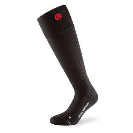 Lenz Heat Socks 4.0 Toe Cap ski socks Black 45-47