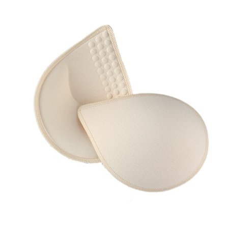 Aftagelige BH-indlæg til kvinder - 1 par Apricot XL