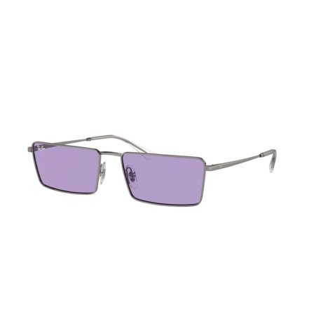 Ray-Ban Emy -Aurinkolasit - Grey Rectangular - Ray-Ban RB3741 004/1A 5617