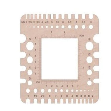 Strikkepinde Mål Mål Regel A A