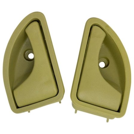 FINAO FRANCE - 2 grønne indvendige dørhåndtag til Renault Kangoo og Twingo