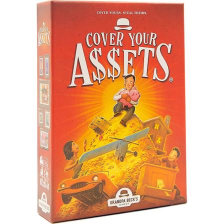 Isois Becks Cover Your Assets Card Game | Hauska perheyst v llinen sarjanker ilypeli | Lapset, teini-ik iset ja aikuiset nauttivat