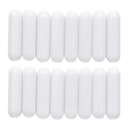 16 stk. PTFE Magnetisk Omrører Mixer Omrøringsstang Magnetisk Omrørerplade, Omrørings Plade Magnet Sti-WELLNGS