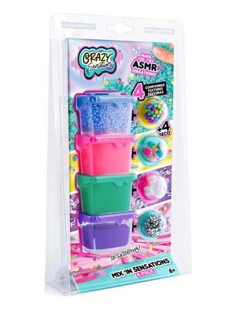 Crazy Sensations Mixin Sensations 4 Pack Patterned Crazy Sensations
