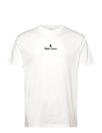 Polo Ralph Lauren Classic Fit Logo Jersey T-Shirt - Cream - M