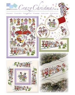 Kreuzstichvorlage Weihnachtschaos