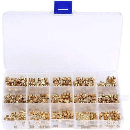 Naarasäikeiset Uritetut Mutterit, M2 M3 M4 M5 Uritettu Mutteri Messinki Sylinteri