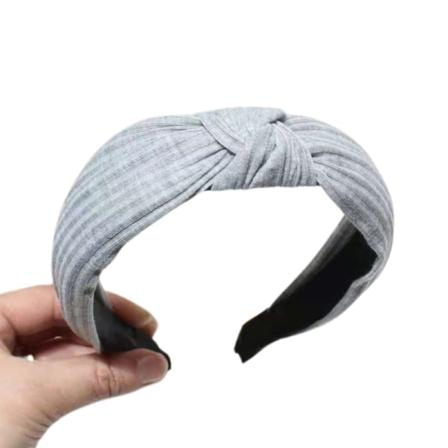 Huvudband för kvinnor 2-pack tyg hårband accessoarer elastiskt huvudomslag söta utomhus hår accessoarer