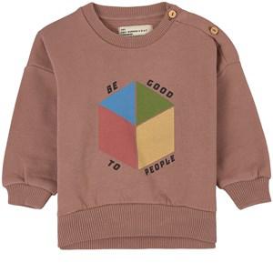 Piupiuchick Eggplant Graphic Sweatshirt 10 Years - Jumpers and knitwear - 10 years - Purple