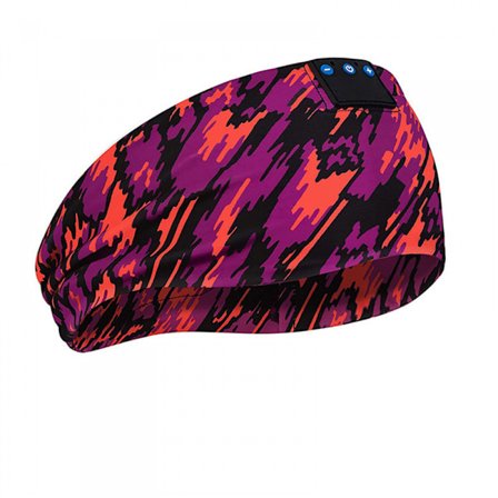 Sömnhörlurar Bluetooth Sportpannband, Ultratunna HD-stereohögtalare, Jogging, Yoga, Sömnlöshet, Sidosovare, Flygresor