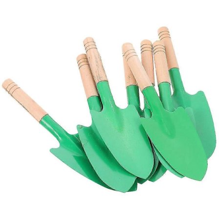 8 st Spadar för Trädgårdsarbete Metall Trädgårdsspade Liten Spade Handspade