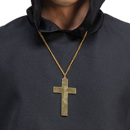 Gull Halskjede med Kors