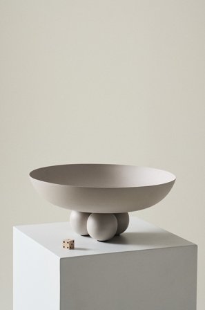 Jotex - Dekorskål Matt Grå - BUMBLEBEE - Kjøp Oppbevaring hos Jotex