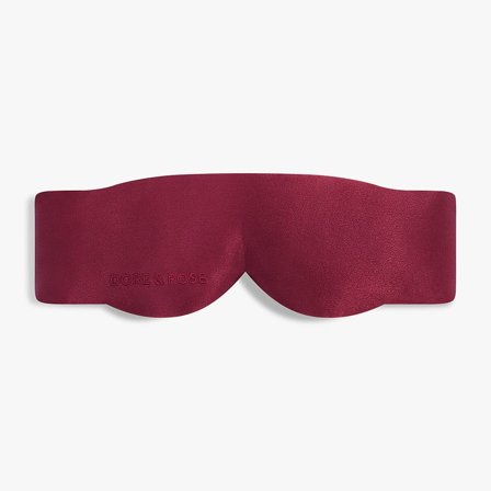 Dore & Rose Eye Lash Mask Burgundy, Tøj & Bolig, Rejsetilbehør, Sovemasker