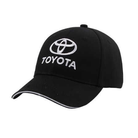 1 stk svart Toyota caps for menn TOYOTA bil logo brodert baseball