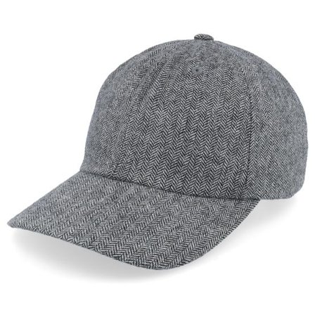Brixton - Grå unconstructed Keps - Shelby Grey Dad Cap @ Hatstore