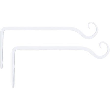 Hængende Plantebeslag 25 cm Metal Væg Plantekrog Dekorativ Planteophæng til Fuglefoder, Plantekasser, Lanterner, Vindspil, Boligindretning Indendørs 