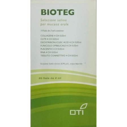 Oti Bioteg Composto 20 Fiale Fisiologiche Da 2ml