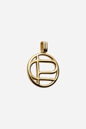 CAMILLA PIHL - The Monogram Pendant - Gold - One Size