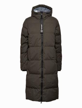 Shanna Down Coat Fodrad Rock Khakigrön Tenson