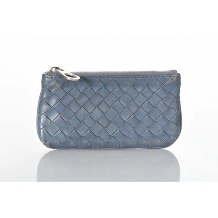 Louis Vuitton Vintage, Coin Pursa braided pre-owned Blauw, Dames, Maat:ONE Size