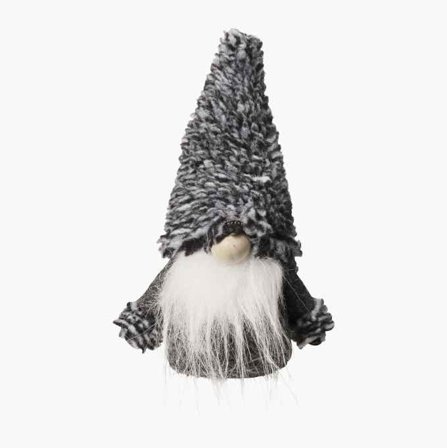 Tomte 15 cm grå - Biltema