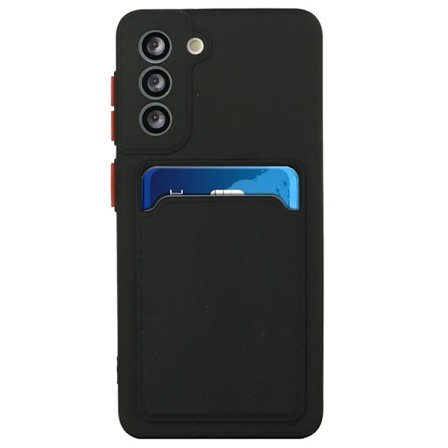 Samsung Galaxy S23 FE TPU-case with card holder - Black