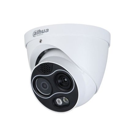 Mini IP-domekamera Eyeball hybrid termisk 4MP - DAHUA