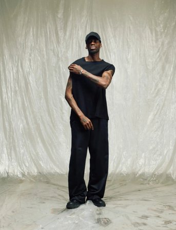 Isnurh Isnurh Relax Rib Tank Top - Black - L