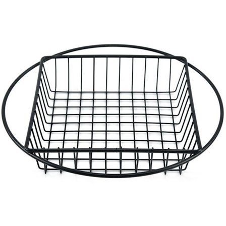 Rauta-suihke tarttumaton ranskalaiset perunat kori paistokori sähköpinnoitus välipala kori keittiötyökalut, D