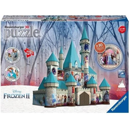 3D-palapeli Frozen Castle - RAVENSBURGER - 216 kpl - Sarjakuvia ja sarjakuvia