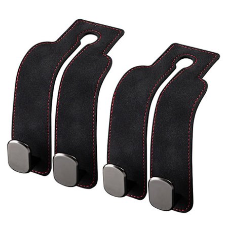 Bilskinnkroker Seter Rygg Kraftig Kjøretøy Organizer Holder for Bil Varebil Sedaner