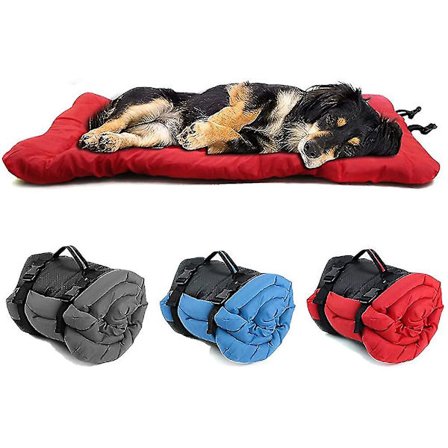 Sammenklappelig vandtæt hundebænk madras. Vaskbar holdbar Oxford hundepude til bil