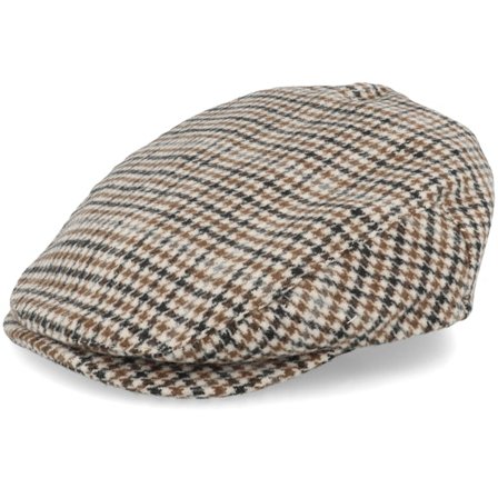 Brixton - Beige flatcap Czapka Z Daszkiem - Hooligan Off White/Desert Palm Snap Cap @ Hatstore