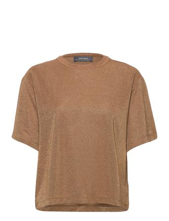 Kit Ss Tee T-shirt Top Brun MOS MOSH