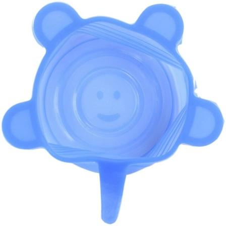 Eri kokoisia venyviä silikoniruokakupuja kupeille, kattiloille, tölkeille, kulhoille, astioille, mukeille ja laseille