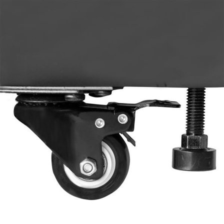 StarTech 22U Server Rack Cabinet with secure locking door - 4 Post Adjustable Depth (5.5" to 28.7") - 1768 lb capacity - 19 inch Portable Network