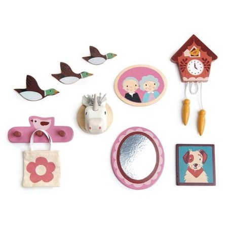 Seinätarrat Nukkekotiin - Tender Leaf