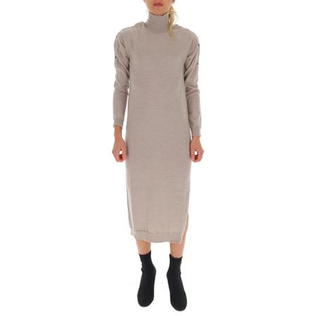 Semicouture Knitted mock-neck Kjole inbo, Dame