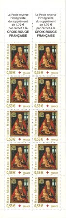 Frankrig - Røde Kors hæfte YT 2054 - Postfrisk