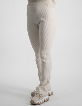 Tommy Hilfiger TJW DG COMFY RIB PANT Beige Bukser Pige - Kids Brand Store