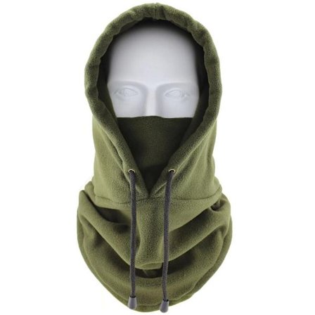 Balaclava vinterhat ARMY GREEN