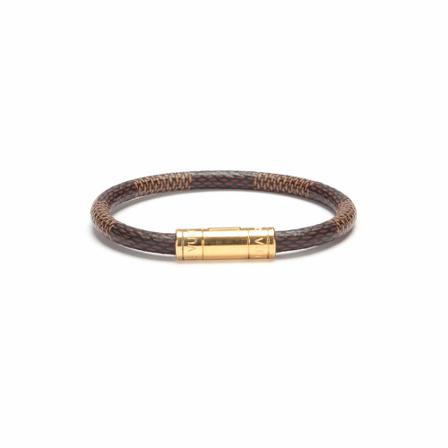 Louis Vuitton Vintage, Pre-owned Jewellery Bruin, Dames, Maat:ONE Size